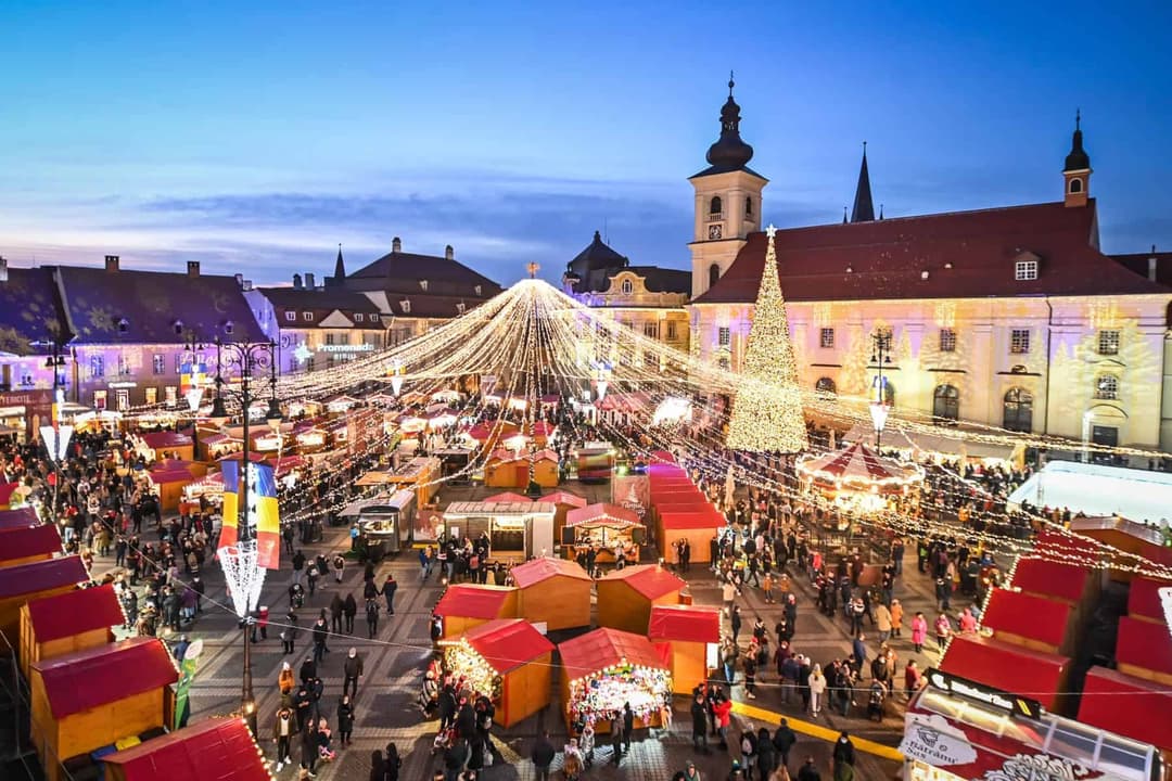 Circuit la Târgurile de Crăciun din Sibiu si Craiova